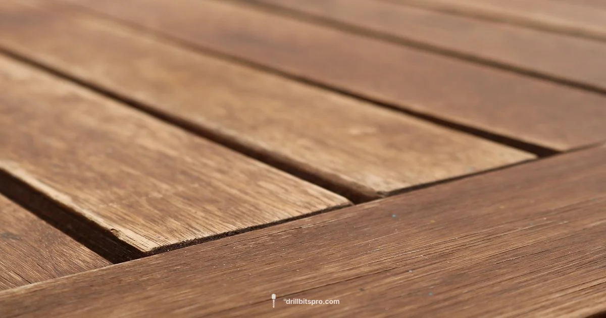 Wet Wood Drilling - Drill Bits Pro