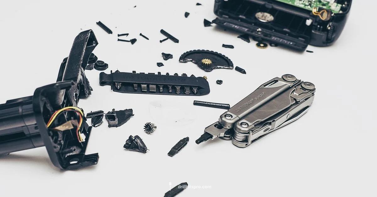 Broken Drill Bit - Drill Bits Pro