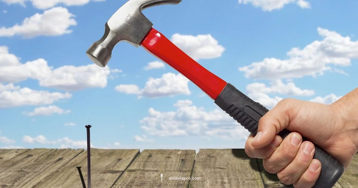 Nailing Without a Drill - Drill Bits Pro
