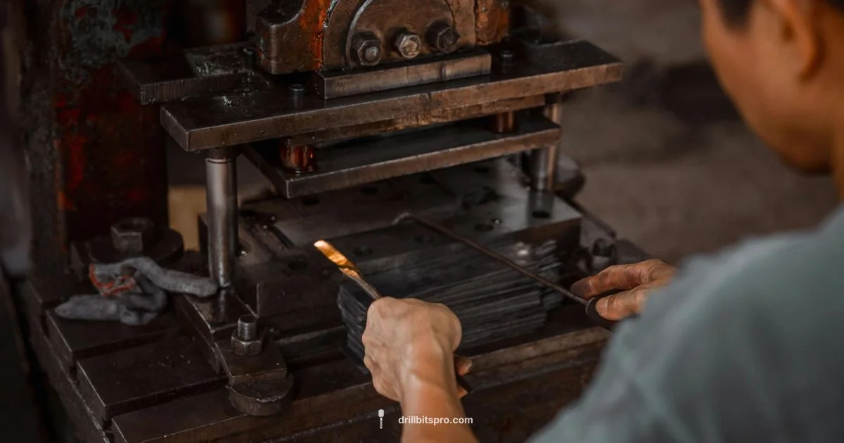 Metal Drilling Setup Metal Drilling Setup - Drill Bits Pro