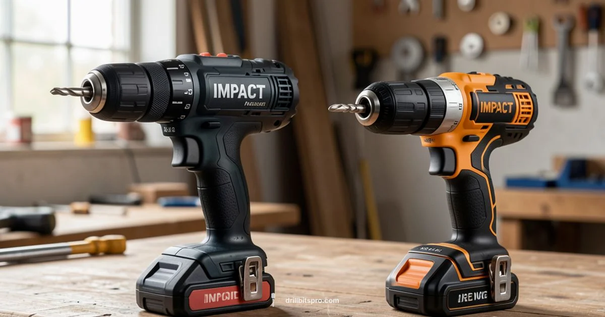 Impact vs Drill - Drill Bits Pro