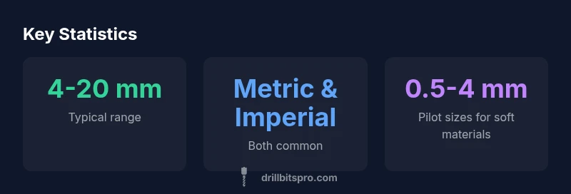 Key statistics about drill chart size